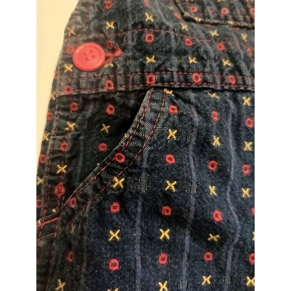 Vintage Osh Kosh B'Gosh Vesteak Blue Denim Overalls Boys 24M USA XOXO Designs
